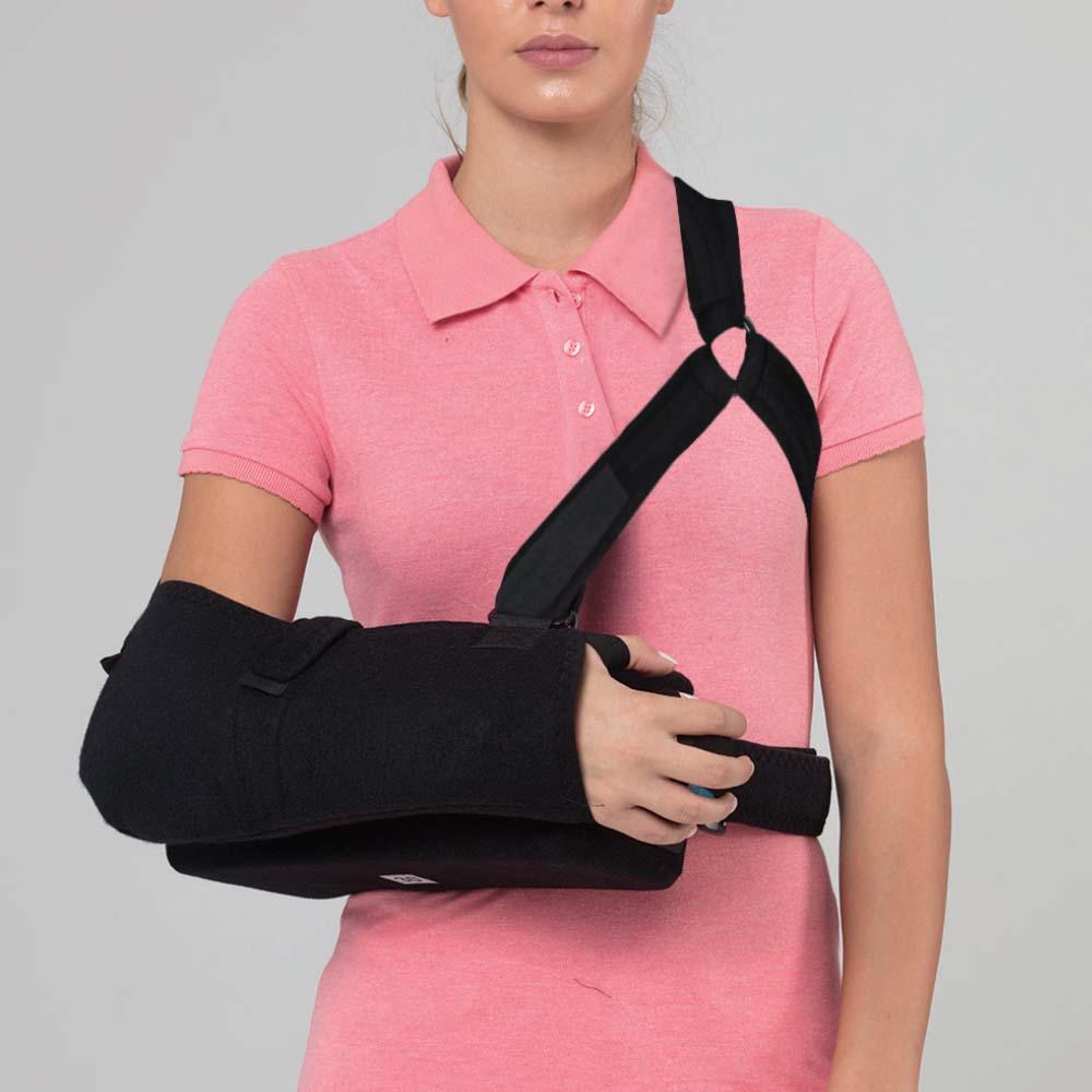 abduction du bras- immobilisation épaule-