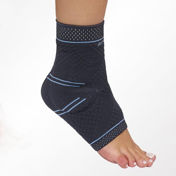 chevillière avec coussinet en silicone-arthrose-blessures